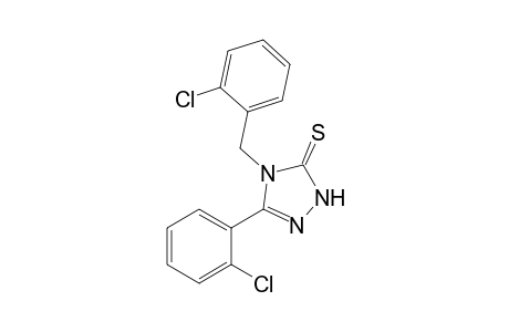 3-(2-Chlorophenyl)-4-[(2-chlorophenyl)methyl]-1H-1,2,4-triazole-5-thione