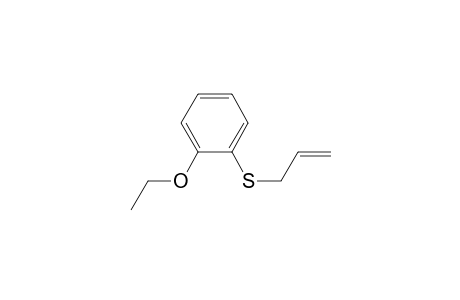 Benzene, 1-ethoxy-2-(2-propenylthio)-