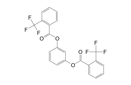 1,3-Benzenediol, o,o'-di(2-trifluoromethylbenzoyl)-