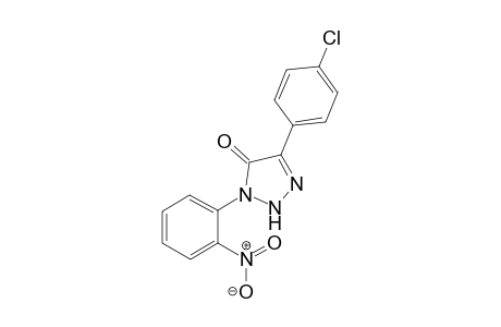1-(2'-Nitrophenyl)-4-(p-chlorophenyl)-5-oxo-(1,2,3)-triazole