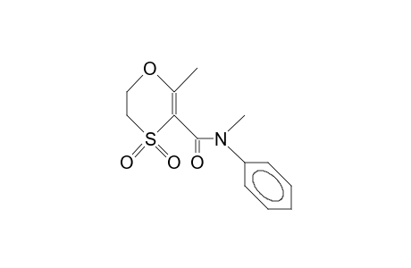 5,6-Dihydro-2-methyl-1,4-oxathiin-3-N-methyl-carbanilide-4,4-dioxide
