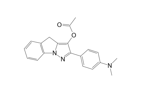 3-Acetoxy-2-(4-dimethylaminophenyl)-4H-pyrazolo[1,5-a]indole