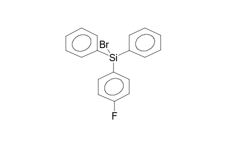 DIPHENYL(PARA-FLUOROPHENYL)BROMOSILANE