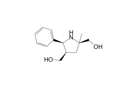 Racemic r-2,c-4-di(hydroxymethyl)-2-methyl-c-5-(phenyl)pyrrolidine