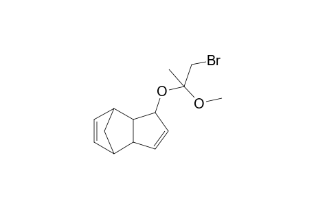 Tricyclo[5.2.1.0(2,6)]deca-4,8-dien-3-yl 1-bromo-2-methoxyprop-2-yl ether