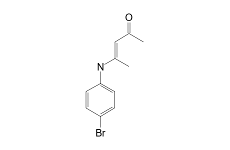 4-(N-(4-BROMOPHENYL)-AMINO)-PENT-3-EN-2-ONE