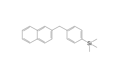Trimethyl(4-(naphthalen-2-ylmethyl)phenyl)silane