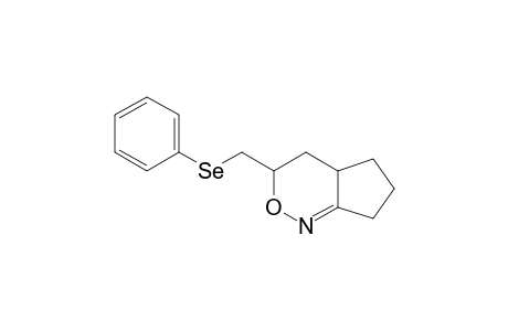 3,4,4a,5,6,7-Hexahydro-3-[(phenylseleno)methyl]cyclopenta[c]-1,2-oxazine