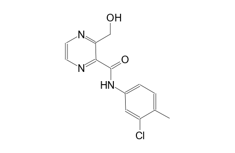2-pyrazinecarboxamide, N-(3-chloro-4-methylphenyl)-3-(hydroxymethyl)-