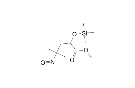 Methyl 4-methyl-4-nitroso-2-[(trimethylsilyl)oxy]pentanoate
