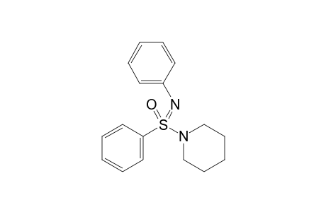 1-(N-Phenylphenylsulfonimidoyl)piperidine