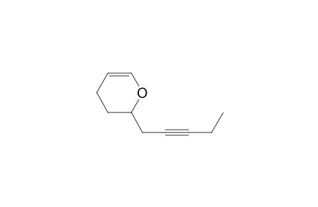 2-(2-Pentynyl)-3,4-dihydro-2H-pyran