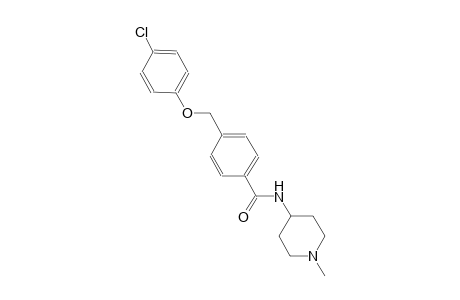 benzamide, 4-[(4-chlorophenoxy)methyl]-N-(1-methyl-4-piperidinyl)-