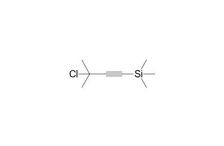 (3-chloranyl-3-methyl-but-1-ynyl)-trimethyl-silane