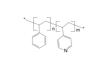 Styrene-vinyl-4-pyridine block copolymer