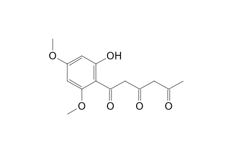 1-(2,4-Dimethoxy-6-hydroxyphenyl)-1,3,5-hexanetrione