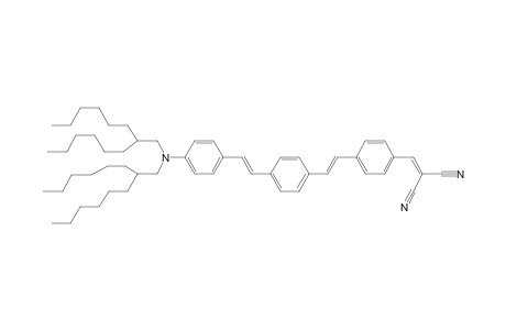 2-[4-[(E)-2-[4-[(E)-2-[4-(bis(2-hexyloctyl)amino)phenyl]vinyl]phenyl]vinyl]benzylidene]malononitrile