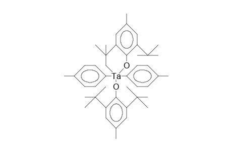 Bis(4-methyl-phenyl)-bis(2,6-di-tert-butyl-4-methyl-phenoxy) tantalum complex