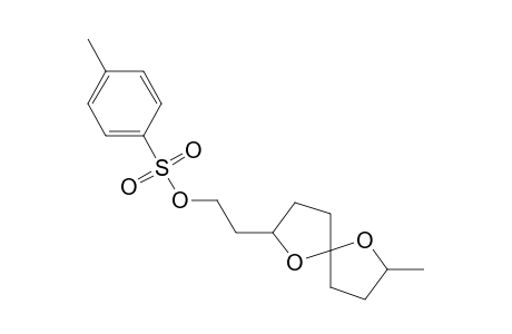 2-[2'-(Tosyloxy)ethyl]-7-methyl-1,6-dioxaspiro[4,4]nonane