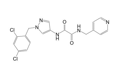 ethanediamide, N~1~-[1-[(2,4-dichlorophenyl)methyl]-1H-pyrazol-4-yl]-N~2~-(4-pyridinylmethyl)-