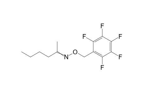 Methyl butyl ketone o-2,3,4,5,6-pentafluorobenzyloxime