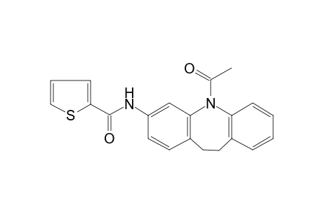 N-(5-acetyl-10,11-dihydro-5H-dibenzo[b,f]azepin-3-yl)-2-thiophenecarboxamide