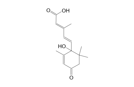 2,4-Pentadienoic acid, 5-(1-hydroxy-2,6,6-trimethyl-4-oxo-2-cyclohexen-1-yl)-3-methyl-, [S-(Z,E)]-