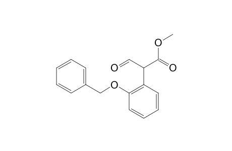 Benzeneacetic acid, .alpha.-(hydroxymethylene)-2-(phenylmethoxy)-, meth