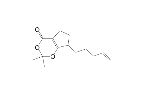 3,3-Dimethyl-9-(4'-pentenyl)-2,4-dioxabicyclo[4.3.0]non-1(6)-en-5-one
