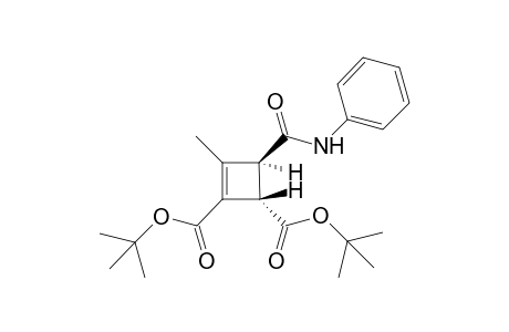 Di-tert-butyl 3-(anilinocarbonyl)-2-methyl-1-cyclobutene-1,4-dicarboxylate