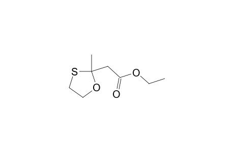 1,3-Oxathiolane-2-acetic acid, 2-methyl-, ethyl ester