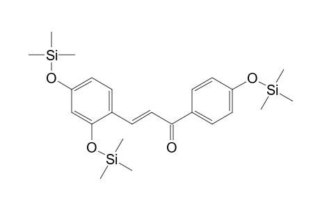 1-[4-(trimethylsiloxy)phenyl]-3-[2,4-di(trimethylsiloxy)phenyl]-2-propen-1-one