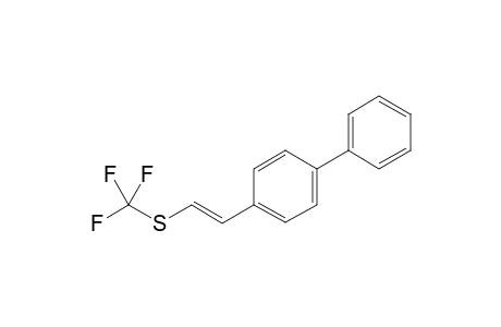 (E)-(2-([1,1'-Biphenyl]-4-yl)vinyl)(trifluoromethyl)sulfane