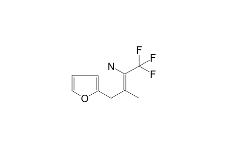 [(Z)-3-(2-furyl)-2-methyl-1-(trifluoromethyl)prop-1-enyl]amine