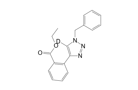 ethyl 2-(1-benzyl-5D-1,2,3-triazol-4-yl)benzoate