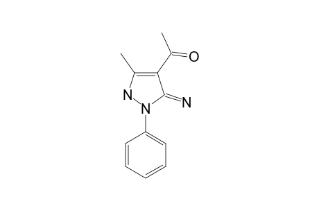 4-ACETYL-5-AMINO-3-METHYL-1-PHENYLPYRAZOLE