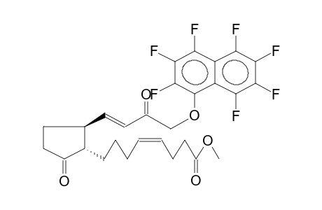 (+/-)-2ALPHA-[7-METHOXYCARBONYLHEPT-4Z-ENYL]-3BETA-[3-OXO-4-(HEPTAFLUORO-1-NAPHTHYLOXY)-1E-BUTENYL]CYCLOPENTAN-1-ONE