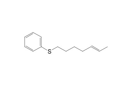 trans-7-phenylthio-2-heptene