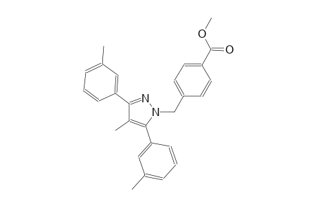 methyl 4-{[4-methyl-3,5-bis(3-methylphenyl)-1H-pyrazol-1-yl]methyl}benzoate