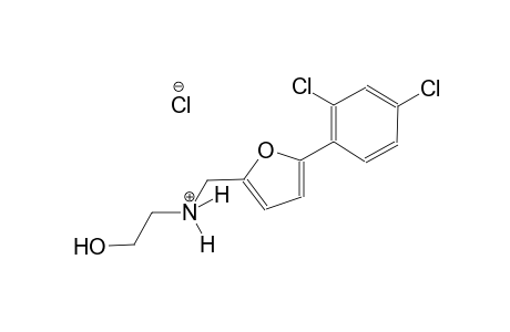 N-{[5-(2,4-dichlorophenyl)-2-furyl]methyl}-2-hydroxyethanaminium chloride