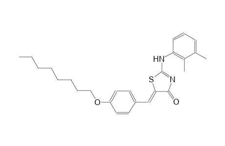 (5Z)-2-(2,3-dimethylanilino)-5-[4-(octyloxy)benzylidene]-1,3-thiazol-4(5H)-one