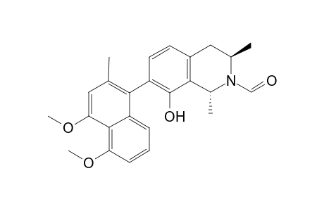 N-Formyl-Dioncophylline A