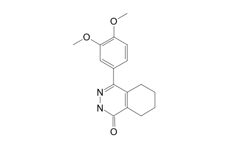 4-(3,4-DIMETHOXYPHENYL)-5,6,7,8-TETRAHYDRO-2H-PHTHALAZIN-1-ONE