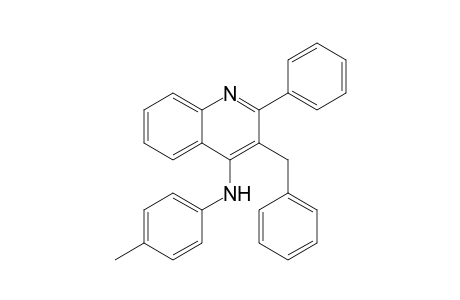 3-Benzyl-4-(4-methylphenylamino)-2-phenylquinoline