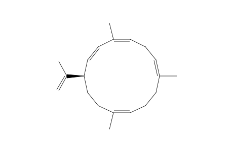 1,3,6,10-Cyclotetradecatetraene, 3,7,11-trimethyl-14-(1-methylethenyl)-, [R-(E,Z,E,E)]-