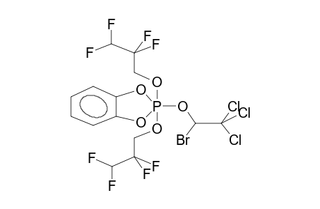 2-(1-BROMO-2,2,2-TRICHLOROETHOXY)-2,2-BIS(2,2,3,3-TETRAFLUOROPROPOXY)-4,5-BENZO-1,3,2-DIOXAPHOSPHOLANE (DIASTEREOMER MIXTURE)