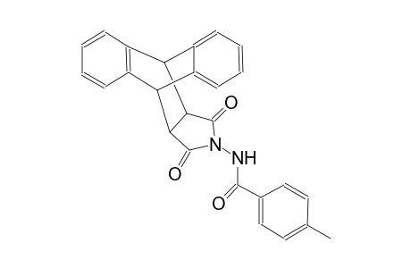N-[(15S)-16,18-dioxo-17-azapentacyclo[6.6.5.0~2,7~.0~9,14~.0~15,19~]nonadeca-2,4,6,9,11,13-hexaen-17-yl]-4-methylbenzamide