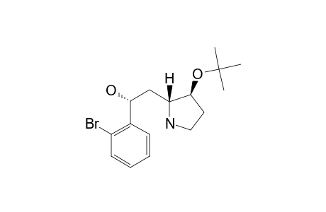 (R)-1-(2-BROMOPHENYL)-2-[(2R,3S)-3-(TERT.-BUTOXY)-PYRROLIDIN-2-YL]-ETHANOL