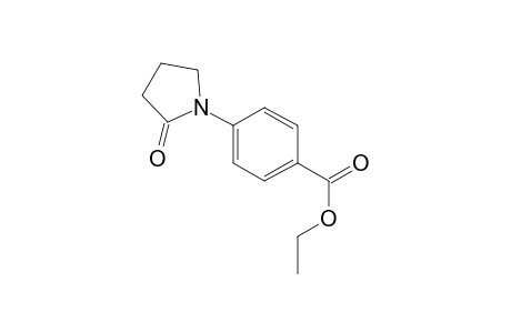 Benzoic acid, 4-(2-oxo-1-pyrrolidinyl)-, ethyl ester