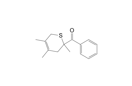 phenyl-(3,4,6-trimethyl-2,5-dihydrothiopyran-6-yl)methanone